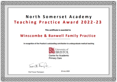 Teaching Practice Award